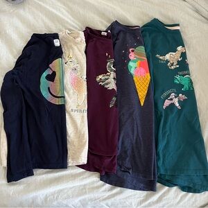 Bundle of 5 Girls Long Sleeve Shirts